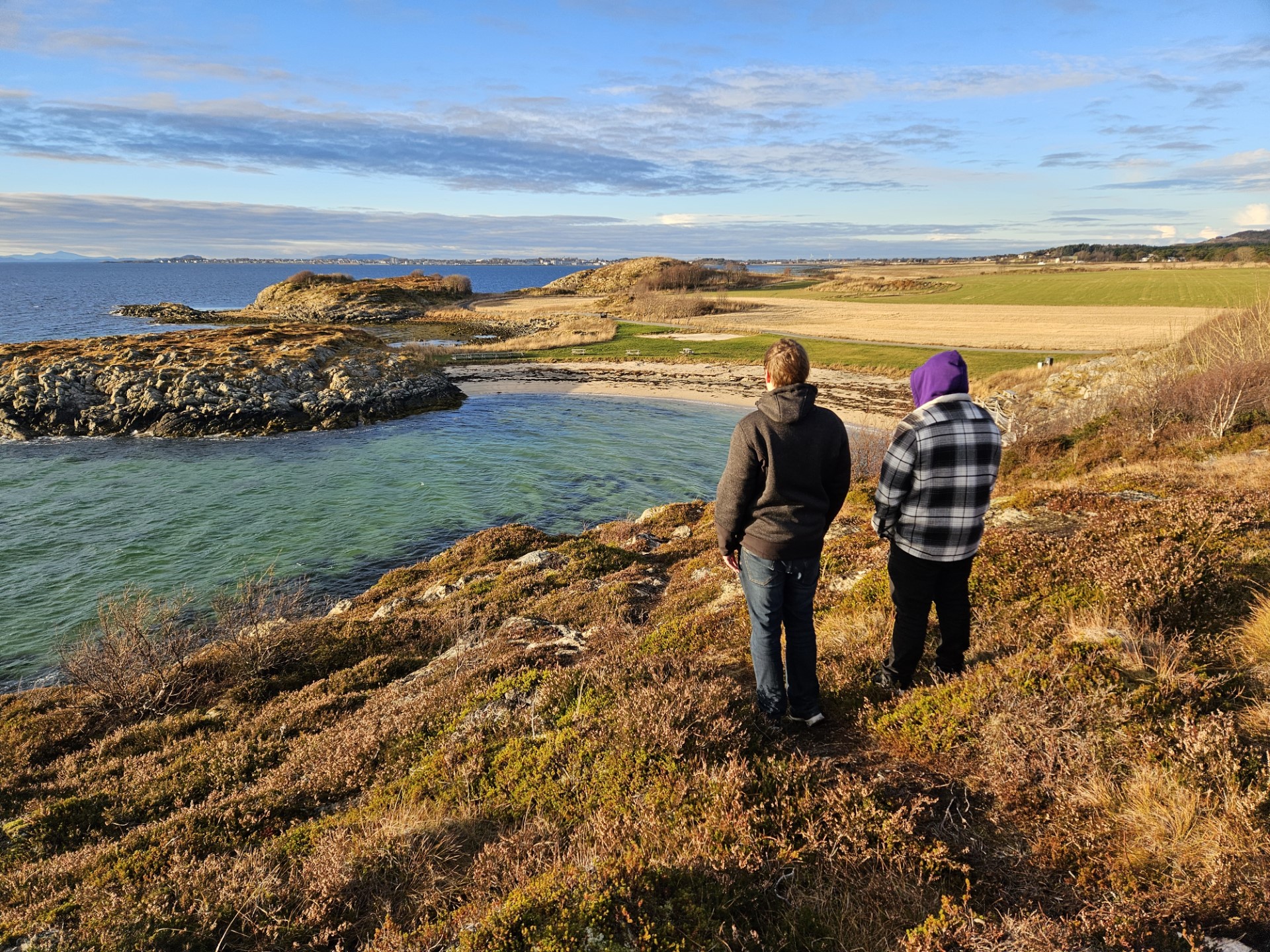 Utsikt over Fosen-landskapet